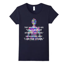 She Whispered Back "I Am the Storm" T-Shirt Feminist