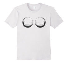 Golf Ball Boobs Funny TShirt