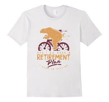 Retirement Plan Funny Bear Cycling Humor Graphic T-Shirt