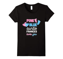 Aunt Frances Baby Shower Reveal Shirts Gender Reveal Tshirt