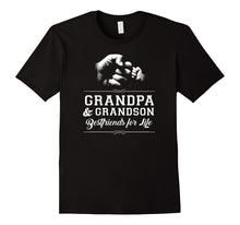 Men's Grandfather Grandson Friends Fist Bump Shirt Grandpa Grandad