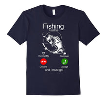 Fishing Is Calling and I Must Go Phone Screen Tee