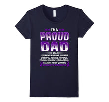 I'm a Proud Dad of Epilepsy Warrior T Shirt