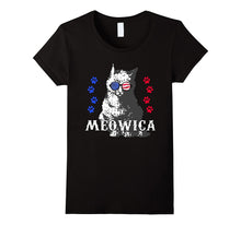 Meowica 4th of July Funny Cat T-Shirt