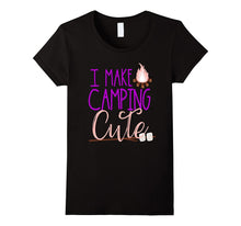 I Make Camping Cute Shirt Daughter Kids Girls Glamping Camp