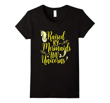 Raised by Mermaids and Unicorns Shirt Cute Kids Yellow