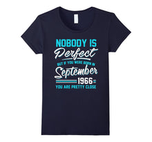 Nobody Is Perfect September 1966 T-Shirt 51st Birthday