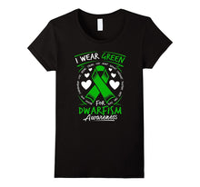 I Wear Green for Dwarfism Awareness T Shirt