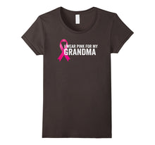 I Wear Pink for My Grandma Breast Cancer Awareness Shirt