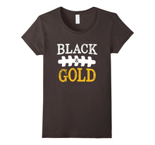 Black & Gold Pittsburgh Football Fan Shirt