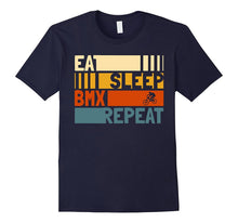 Eat Sleep Bmx Repeat Shirt. Vintage 80s Retro Style