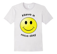 Iconic Have a Nice Day Smiley Face T-Shirt