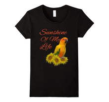 Sun Conure Parrot Sunshine Sunflower T-Shirt