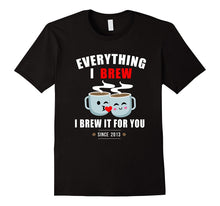 4th Yr Anniversary T-Shirt Coffee Couple Since 2013 Shirt