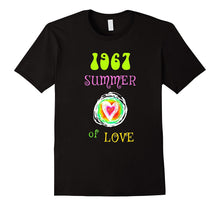 1967 Summer of Love Hippie Heart T-Shirt
