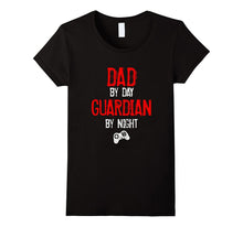 Gamer Dad Shirts | Dad by Day Guardian by Night Game T-Shirt