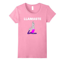 Funny Namaste Yoga Llama Llamaste T-Shirt