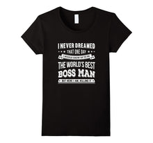Boss T-Shirt - World's Best Boss Gift T-Shirt for Bosses