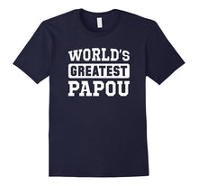 Mens World's Greatest Papou T-Shirt