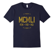 1951 Veni Vidi Vici T-Shirt 66 Yrs Old Bday 66th Birthday