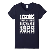 Legends Born in SEPTEMBER 1929 Birthday Gift 88 Years Old