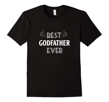 Mens Funny Best Godfather Ever T-Shirt - Dad to Be Tee
