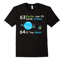 63 Earths Can Fit Inside Uranus T-Shirt - Funny Science Shir