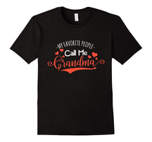 My Favorite People Call Me Grandma T-Shirt Granny Family