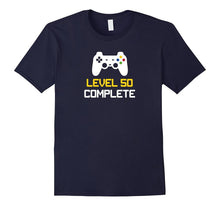Level 50 Complete, Birthday Shirt for 50 Year Old Gamers