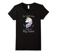 Cute Magical Unicorn Big Sister Gifts Shirt