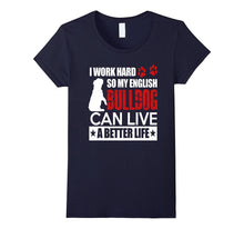 I Love My English Bulldog T-Shirt Gift for Bulldog Lovers