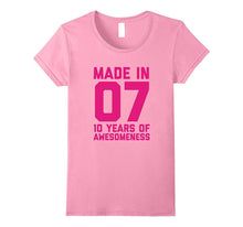 10th Birthday Shirt Gift Age 10 Year Old Girls Tshirt Tee