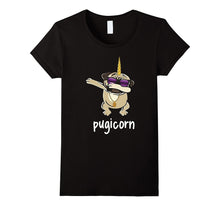 Pugicorn Dabbing Dance Funny Novelty Tshirt