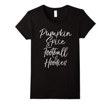 Pumpkin Spice Football & Hoodies Shirt Love Fall Fun Tee