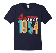 Awesome Since July 1954 T-Shirt 63rd Birthday Cancer