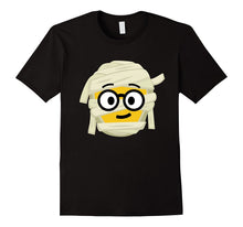 Mummy Emoji T-Shirt Nerd Geek Halloween Costume Gift