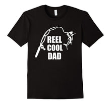 Mens Reel Cool Dad Shirt, Cute Daddy Father Gift