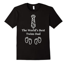 Mens the World's Best Twins Dad Shirt