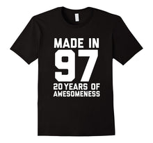 20th Birthday Shirt Gift Age 20 Year Old Mens Womens Tshirt