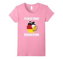 Funny Im on My Wurst Behavior T-Shirt German Germany Gift