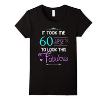 60th Birthday Gift Shirt Fabulous 60 Year Old Tshirt