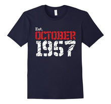 Est October 1957 Shirt 60th Birthday Gifts TShirt