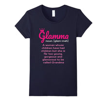 Glamma Funny Definition Shirt, Gift for Grandma