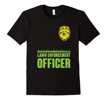 Funny Lawn Enforcement Officer Mowing T-Shirt