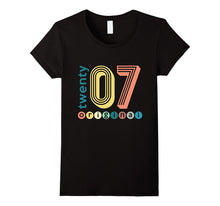 2007 Original Birthday T-Shirt 10 Years Old Kid's Gifts