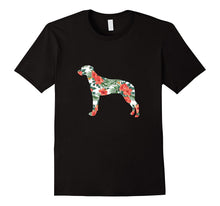 Rhodesian Ridgebacks Aloha Dog Silhouette T-Shirt Red