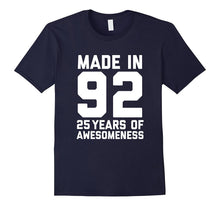 25th Birthday Shirt Gift Age 25 Year Old Mens Womens Tshirt