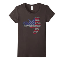 Dirt Bike American Flag T-Shirt | Motocross Enduro Shirt