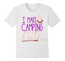 I Make Camping Cute Shirt Daughter Kids Girls Glamping Camp
