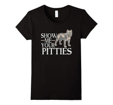 Funny Pug Dog Pitbull Show Me Your Pitties Tee T Shirt